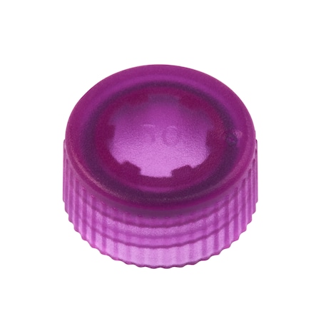 Celltreat CAP ONLY, Prpl Screw Top Micro Tube Cap, O-Ring, Transluc, Non-sterile, PK1000 230842P